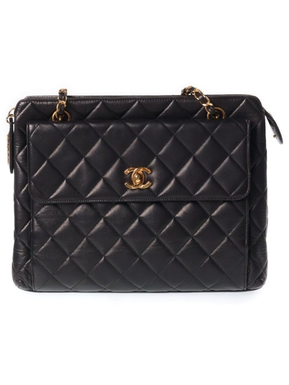 Chanel Quilted Chain Shoulder Bag